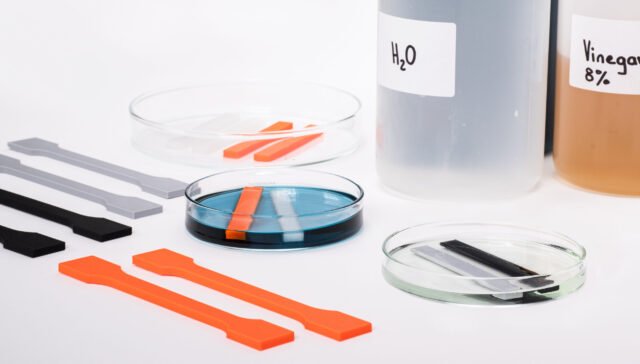 Chemical resistance of 3D printing materials